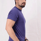 Men Printed T-Shirt - Navy Blue
