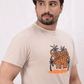 Men Printed T Shirt - White Pepper