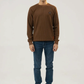 Men Regular Fit Sweatshirt - Brown