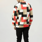 Men Regular Fit Sweatshirt - Geometric Checkered