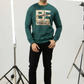 Men Regular Fit Sweatshirt - Green