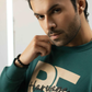 Men Regular Fit Sweatshirt - Green