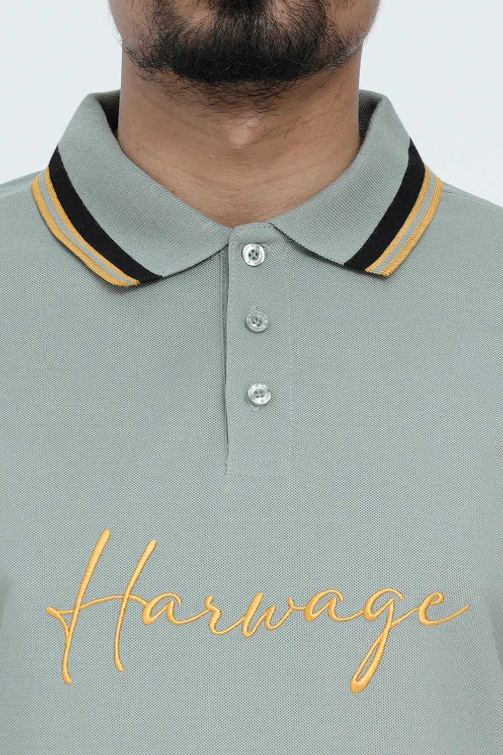 Men Signature Polo Shirt - Iceberg Green