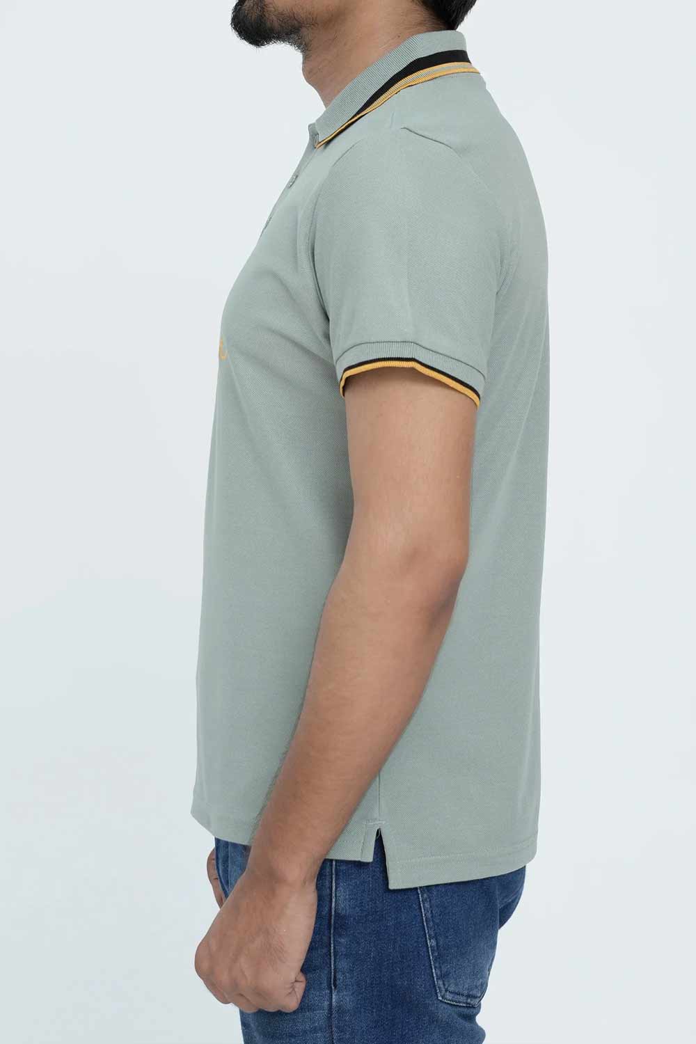 Men Signature Polo Shirt - Iceberg Green