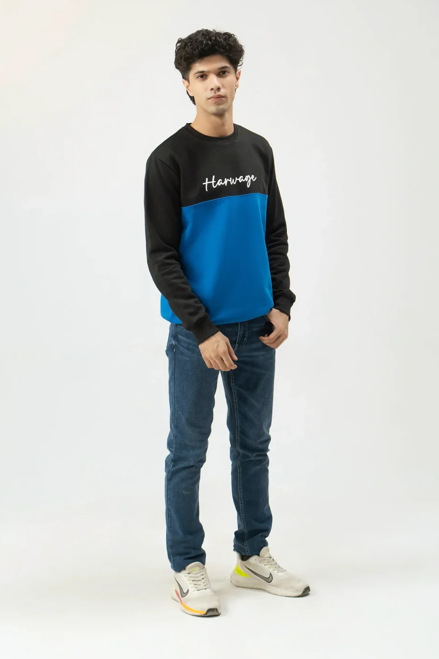 Men Signature Sweatshirt - Blue
