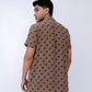 Men Casual Shirts	- Brown