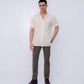 Men Casual Shirts	- Cream