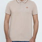 Men Contrast Tipping Polo Shirt -  Sand Dollar