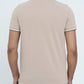 Men Contrast Tipping Polo Shirt -  Sand Dollar
