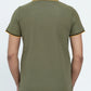 Men Contrast Tipping Polo Shirt - Olive Branch