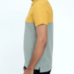 Men Cutline Polo Shirt - Yellow/Green