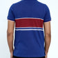 Men Dyed Yarn Polo Shirt - Sodalite Blue