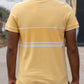 Men Dyed Yarn Polo Shirt - Sunlight