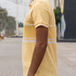 Men Dyed Yarn Polo Shirt - Sunlight
