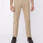 Men Elasticated Chino Pant - Khaki