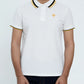 Men Tipping Polo Shirt - White