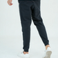 Men Zipper Pocket Trousers - Black