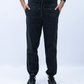 Men Jogger Elasticated Trouser - Black