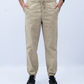 Men Jogger Elasticated Trouser - Khaki