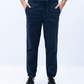 Men Jogger Elasticated Trouser - Navy