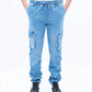Men Jogger Jeans - LT Blue