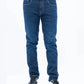Men Mid Blue Carrot Fit Jeans