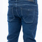Men Mid Blue Carrot Fit Jeans 3