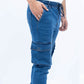 Men Mid Blue Jogger Jeans 3