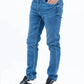 Men Mid Blue Slim Fit Denim Jeans