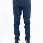 Men Rinse Wash Carrot Fit Jeans