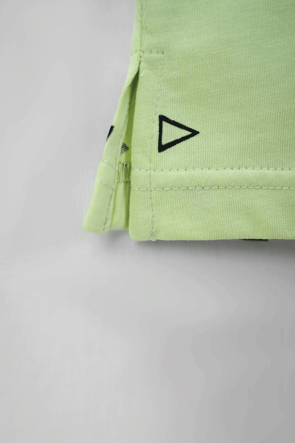 Men's All-Over Printed Jersey Polo Shirt - Hint of Mint