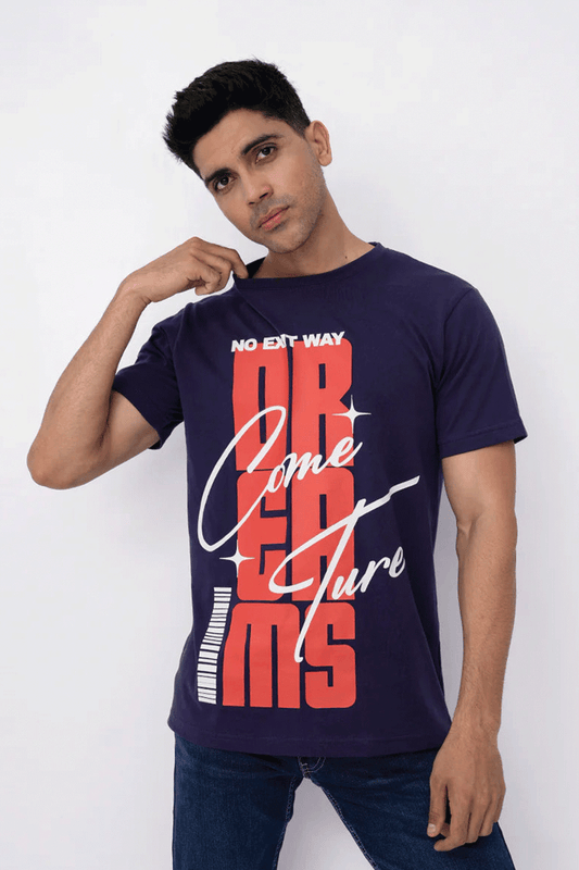 Men’s Basic Graphic T-Shirt – Ocean Cavern