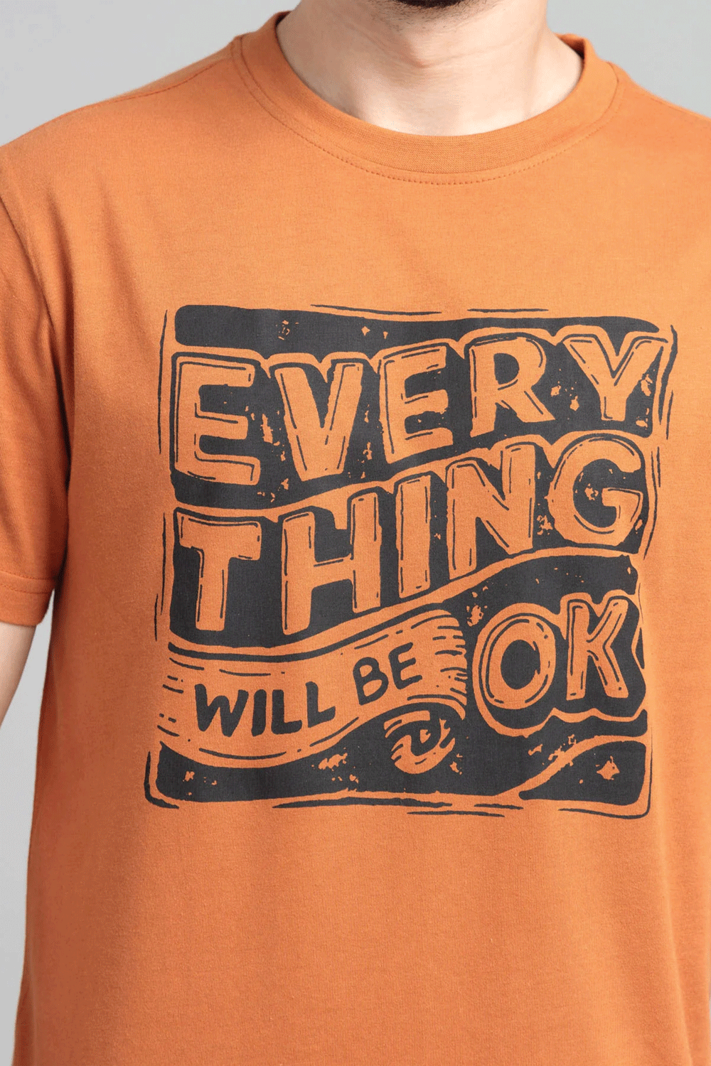 Men's Classic Single Jersey T-Shirt - Copper