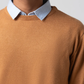 Men’s Crew Neck Sweater - Mustard