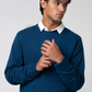 Men’s Crew Neck Sweater - Navy