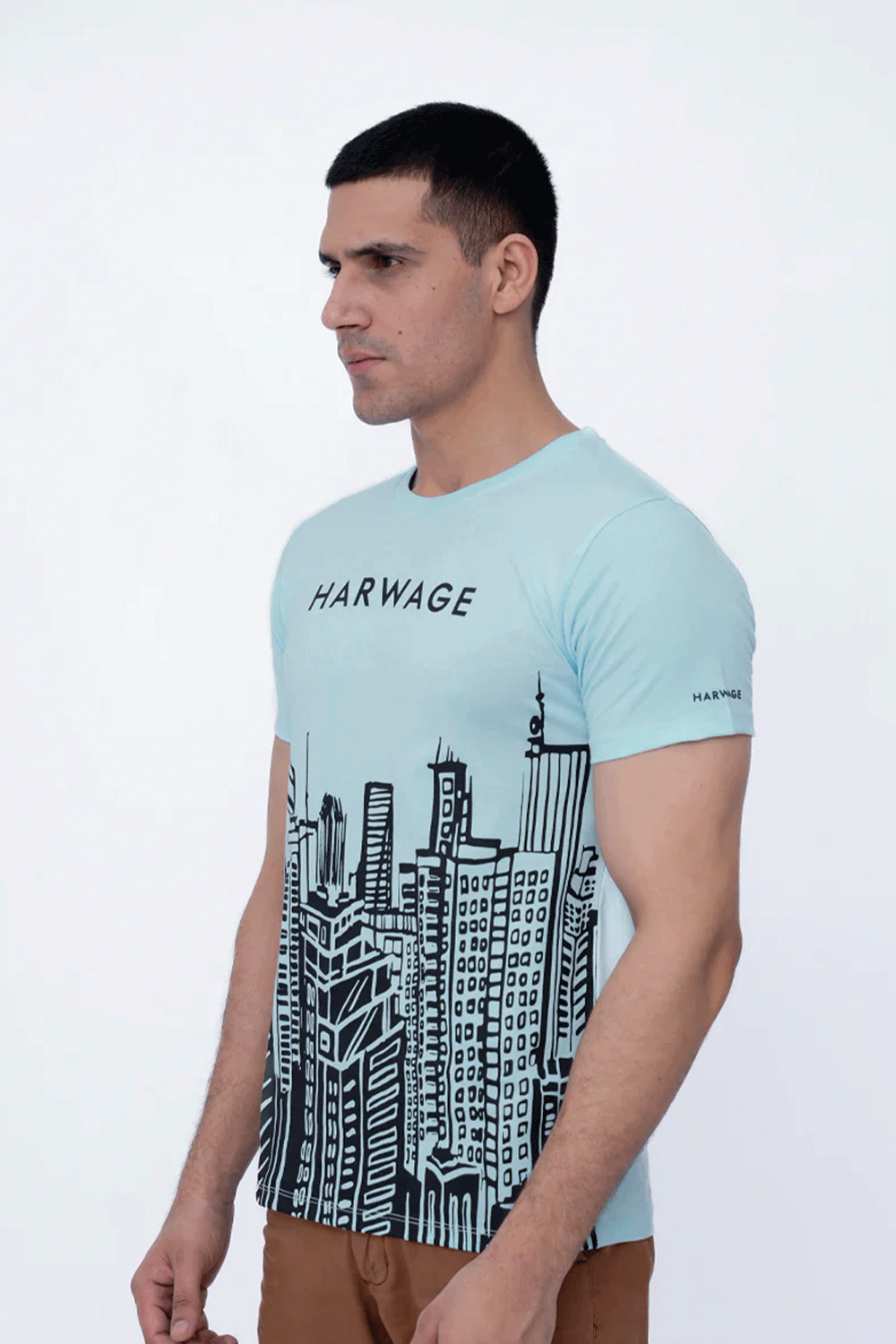 Men’s Graphic Printed Tee – Spun Sugar