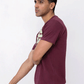 Men's Maroon Graphic T-Shirt – Maroon Banner