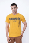 Men’s Printed Graphic T-Shirt – Lemon Chorme