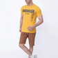 Men’s Printed Graphic T-Shirt – Lemon Chorme