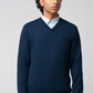 Men’s V-Neck Cardigan - Navy