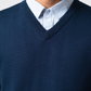 Men’s V-Neck Cardigan - Navy