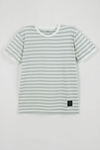 Men's Yarn Dyed Striped T-Shirt - Oyster Mushroom