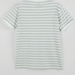 Men's Yarn Dyed Striped T-Shirt - Oyster Mushroom