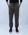 Men’s olive jogger trousers