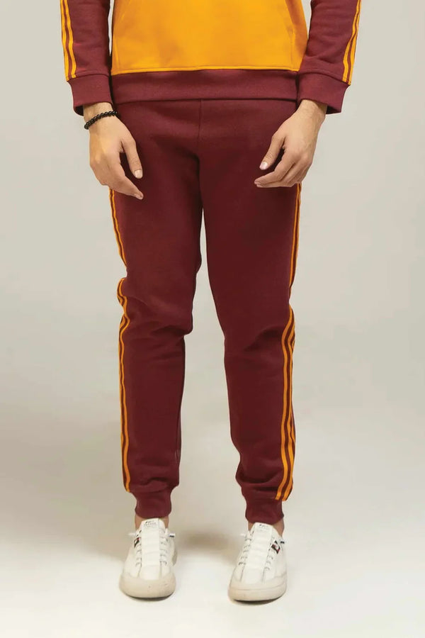 Men’s Fleece Trouser - Maroon