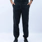 Men’s black jogger trousers