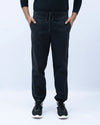 Men’s black jogger trousers