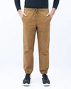 Men’s brown jogger trousers