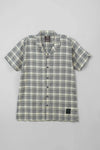 Men’s grey casual resort collar shirt 