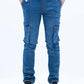 Men’s mid blue jogger jeans